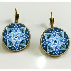 Aretes Mandala